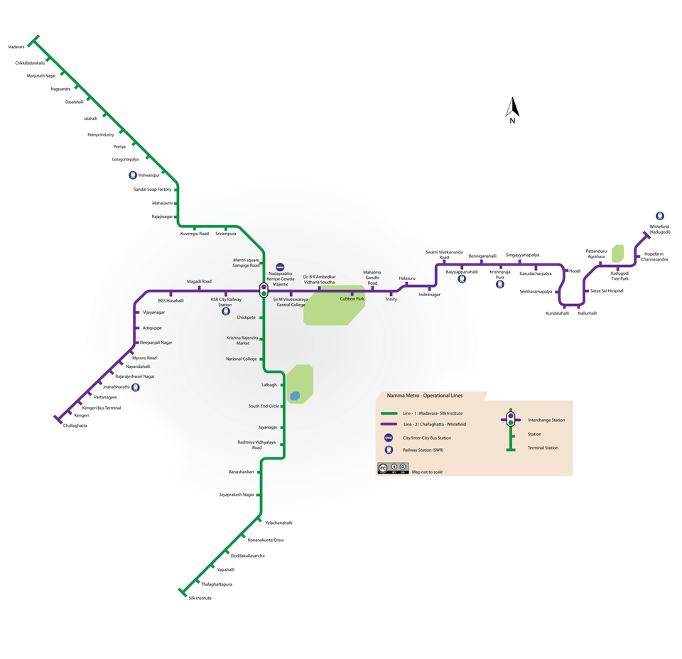 Bengaluru Metro Map